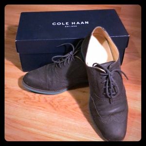 Sale❗️Cole Haan leather flat shoes